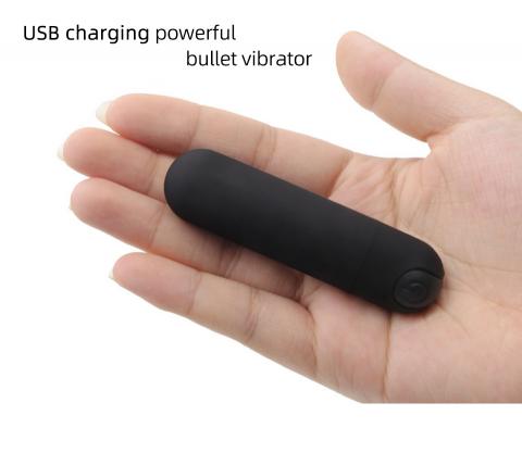High Quality 10 Speed Vibration Powerful Clitoral Stimulation Mini Bullet Vibrator  For Woman Waterproof
