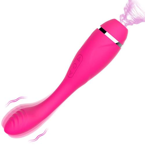 Silicone Realistic Vibrators For Vagina G Spot   Clitoral Sucking Vibrator Woman