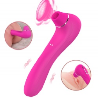 10 Frequency Sucking Vibration Silicone Rechargeable Female  Masturbator Nipple Stimulation Massager Vibrator