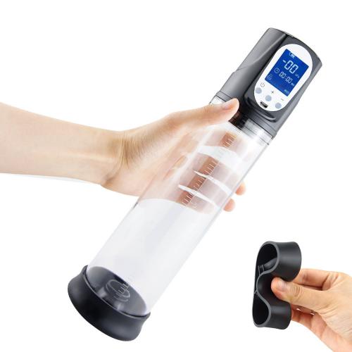 2023 Best Selling  Men Masturbation Lcd The Automatic Electric Penis Aid Dildo Enlarger Pump