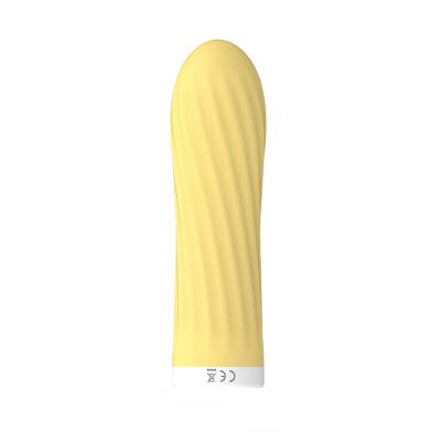 240mah Pretty Love Vibrator   Mini Vibration Machine Yellow Egg Bullet
