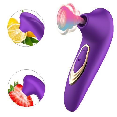 5 Frequency    Rechargeable Waterproof Clitoris Pussy Nipple Sucker Sucking Vibrator