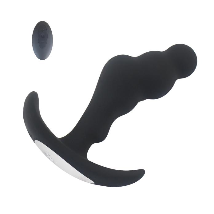 Anal Vibrator For Men Prostate Massager Wireless With 9 Points Vibrating Restraint And Pulg