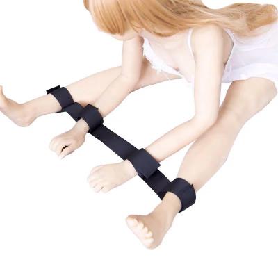 Bdsm Fetish Slave  Sm Kit Erotic   Ribbon Hands Cuffs Leg Bondage Restraints For Couple