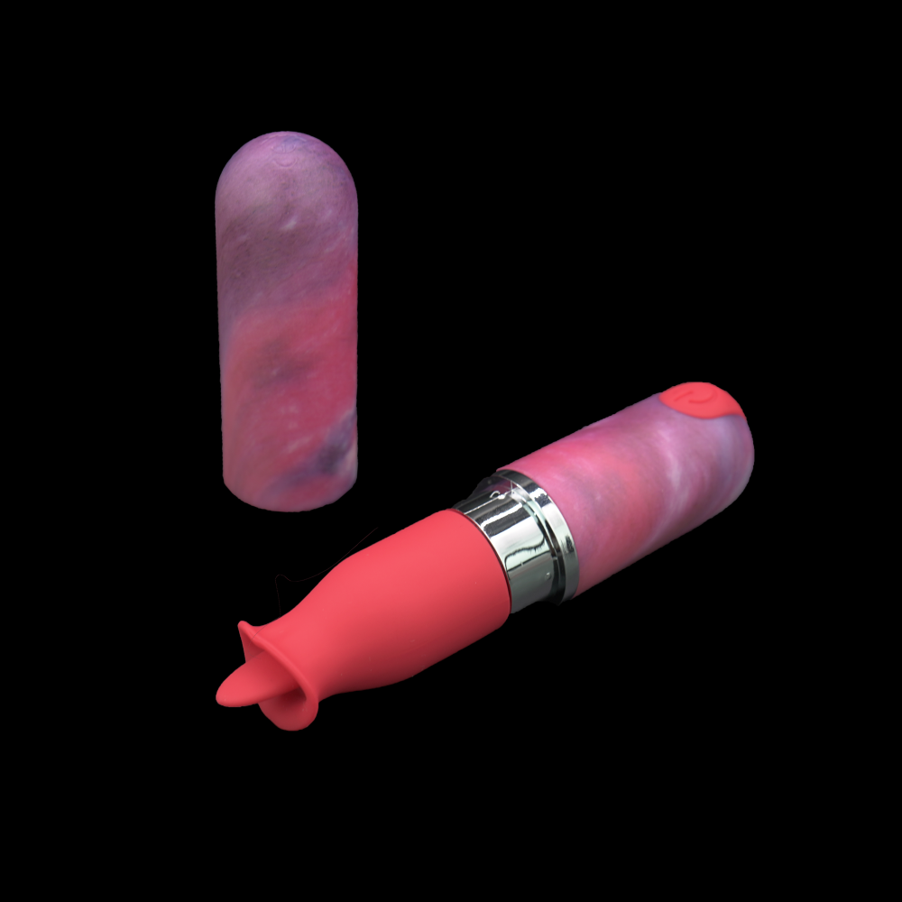 Customized Tongue Lick Vibrator Personal Pocket Jump Egg Private Label Mini Mix Lipstick Bullet