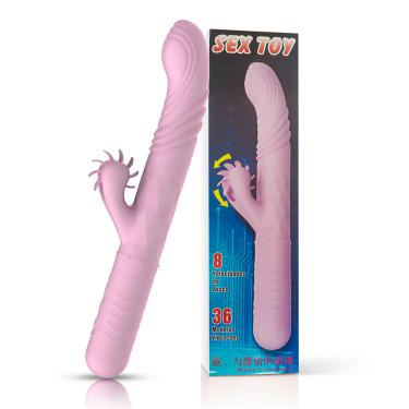 Finger Licking Retractable Vibrator Heated Tongue Hot Wheel Rod Female Masturbation Device