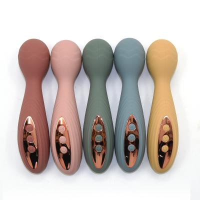 G Spot Clitoral Vibrator  For Women Vagina Silicone  Female Personal Body Av Wand Massager  Wholesale
