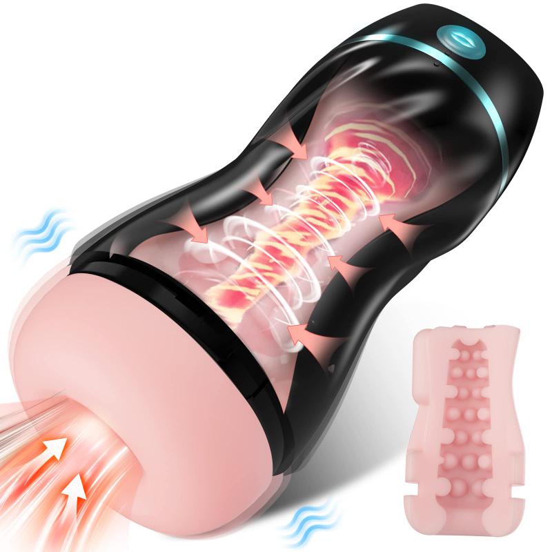 Global Hot Sell Of Automatic Real Deep Throat Airplane Cup Men's Electric Telescopic Sucking Penis Tensioner