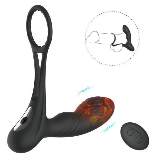 High Quality Remote Control  Anal Plug Vibrator Stimulation Prostate Massage Vibratir With Ring