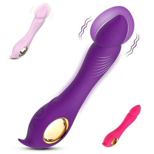 Inflatable Vibrating 9 Modes Vibration 5 Masturbator Pleasure Enhancer Clitoral G-spot Stimulation Vibrator