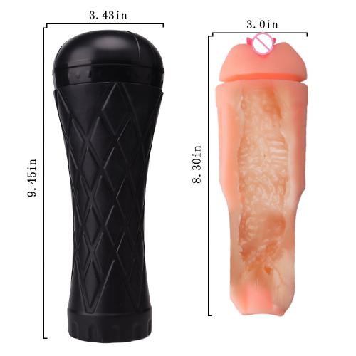 Male Masturbators Cup   Realistic Textured Pocket Vagina Pussy Man For Men