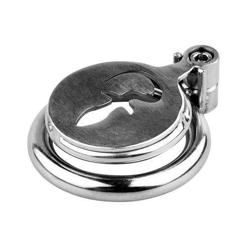 Men's Stainless Steel Chastity  Short Penis Lock Metal Bdsm Bondage Gear   Juguetes Sexuales For Men