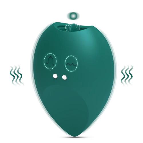 Mini Beauty Vibrating Egg 10 Modes Vibration Tongue Licking Vibrator G Spot Clitoris Stimulator Nipple Massager Couples