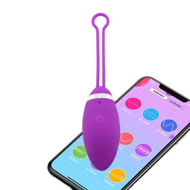 Mobile App Wireless Remote Control Love Jump Egg Vagina Music Vibrator G Spot  Vibrating For Women