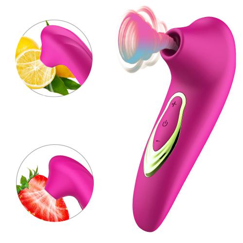 New 5 Speed Frequency Sucker Clitoris Teasing Sex Masturbation Charging Vibrator