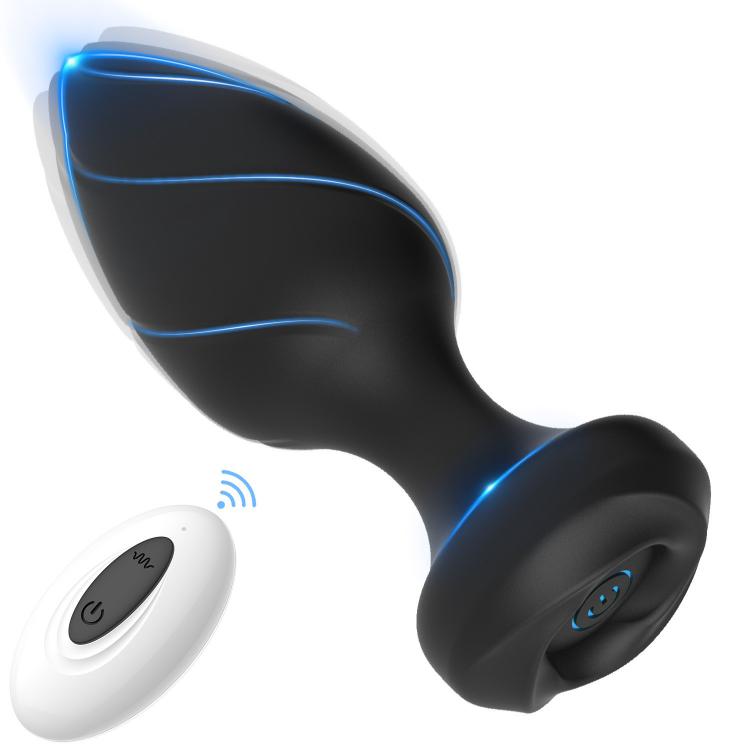 Oem 10 Speeds Silicone Remote Control Massage Women Rose Anal  Vibrator For Men