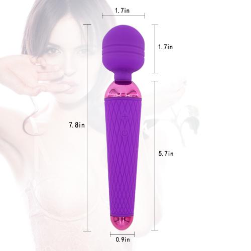 Rechargeable Vibrator For Woman Handheld Av Wand Massager   Made In China