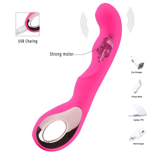 Upgraded Wave Messenger Female Vibrator 10 Modes Vibration Rechargeable Av Stick G-spot Woman Instant Orgasm Masturbator
