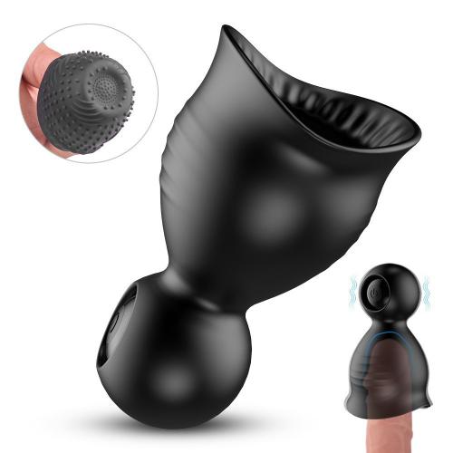 Wholesale Glans Wear Airplane Cup Male Masturbator Exercise Vibration Massage