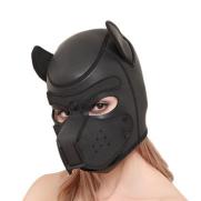 Wholesale Oem Package Hood Sm Dog Head Gear  Mask Bondage Face For S