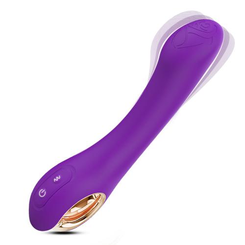 Wholesale Ring G-spot Vibrator Magnetic Charging 9-frequency Masturbation Stick Silicone Female Orgasm