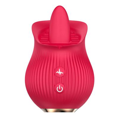 Dildo Vibrator Rose Stimulator Waterproof Silicone Sucking  Women