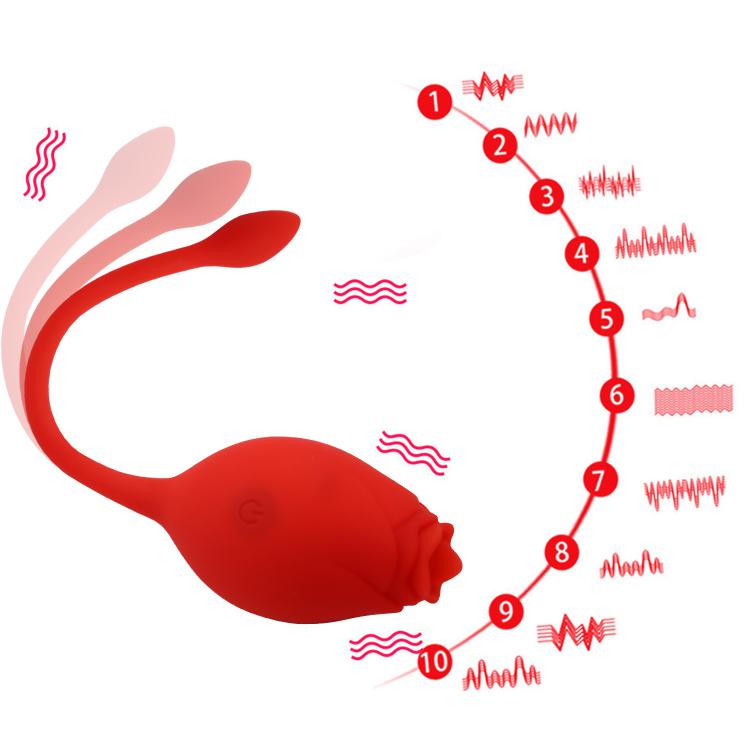 Jump Egg  Supplier Vibrator Women Remote Controlled Sexy  For  Rose