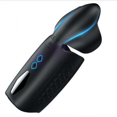 Waterproof Silicone Usb Charging Male Masturbator   In Aircraft Cupp Style Penis Stimulation Vibrating Feature
