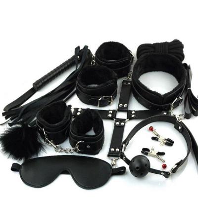 10 Pcs/set Roleplay Bdsm Bondage Restraint Gear  Couple Exotic  Women Couples