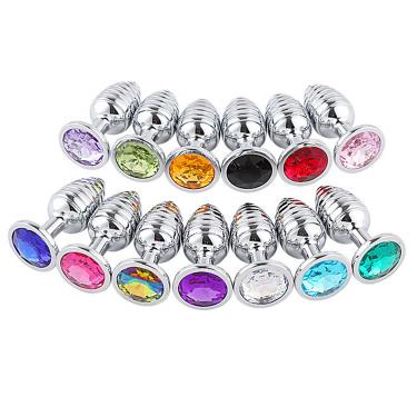 Aluminum Alloy Butt Plug Anal Beads Jewelry Erotic   For Men