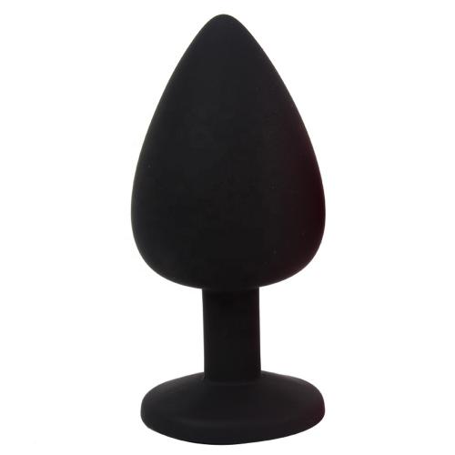 Big Size Silicone Smooth Touch Anal  Colorful Diamond Butt Plug Insert Stopper, Unisex Sex