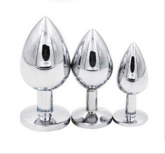 Butterfly Jewelry Metal Anal Plug Female Butt Bead Anus Dilator  For Male Men Women Couple