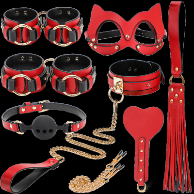 China Sexy Women Restraints Kit Sm Bdsm  Fetish Harness Bondage Set Suitcase
