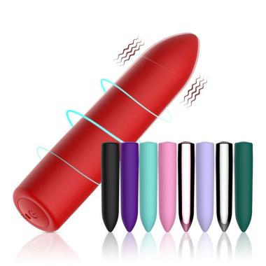 China Supply Portable Wand Vibrator  For Women Purple Red Green Black Dildo Massager Anal