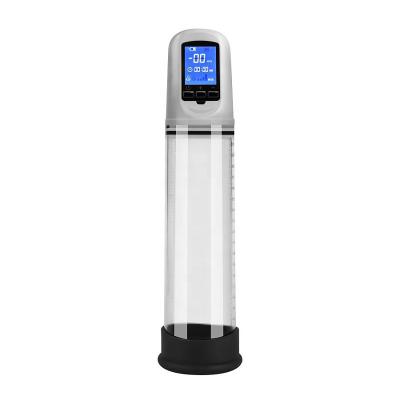 Free Male  Lcd Sleeve Enlarger Enhancement Electric Automatic Vibrator Vacuum Penis Pump