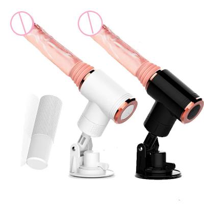 Heating Automatic Vibrating Thrusting Big Dildo Vibrator Sex Machine Gun Suction Cup Female Masturbation