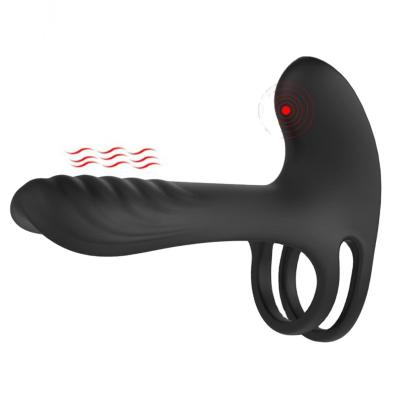 Men's Remote Control Vibrating Cock Ring Clitoral Stimulator G-spot Vibrators Convenient Penis Rings