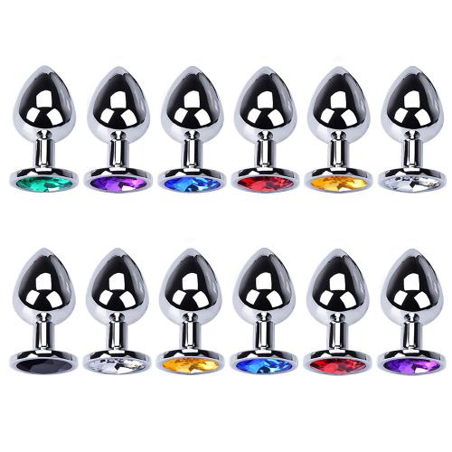 Sml Size Anal Plug Crystal Jewelry  Butt Plugs Dildo   For Couple