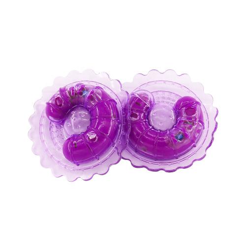 1 Pair Nipple Cover Vibrators Female Breast Pump Stimulator Massage G Spot Vibrator