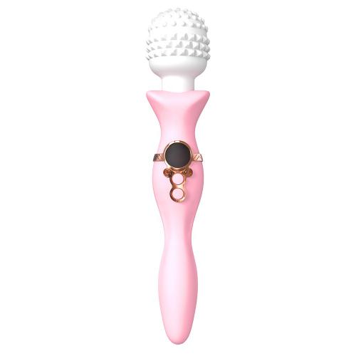 360 Degree Dual Motor G-spot Pussy Vagina Av Vibrator Massage For Woman Masturbation