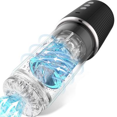 7 Thrusting Rotating Vibrating Stroker Sex Machine 3 In 1 Male  Sucking Vibrator Masturbator For Man