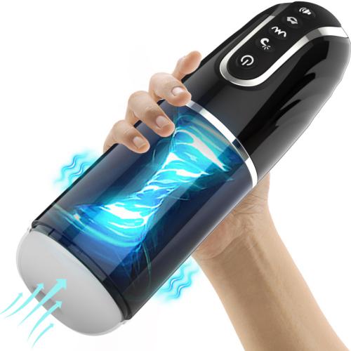 Automatic Masturbator For Men Sucking Vibrating Real Pussy Machine Male  Masturbation Cup