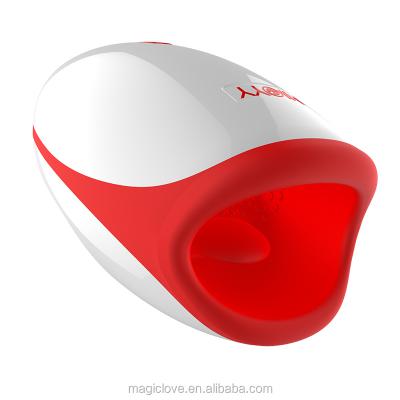 Automatic Penis Massage Male Masturbator Double Vibrating Smart Heating Tongue Sucking Licking Sex Machine Oral  For Men