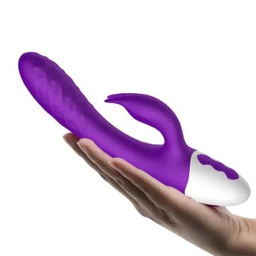 Best Selling Waterproof Female Vagina G Spot Dildo Clitoris Rabbit Vibrator  For Women