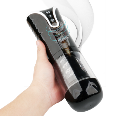 Electric Automatic Male Masturbator Sucking Penis Massager Realistic Vagina Stroker Machine For Man