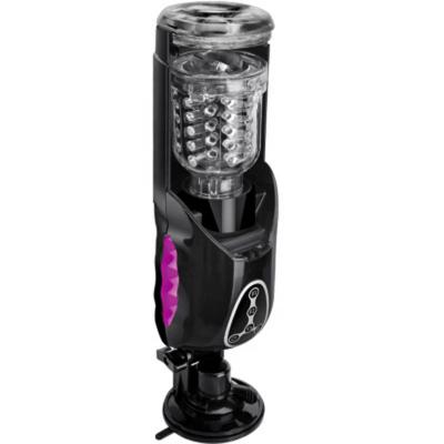 Electric Automatic Telescopic Rotating Male Masturbator Stretching Vagina Real Pussy Vibrator  Machine Suction Cup
