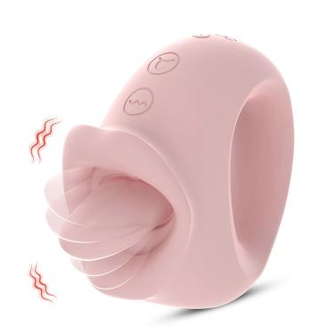Female Breast Vagina Clitoris Licking Tongue Vibrator  Women  Masturbation Device