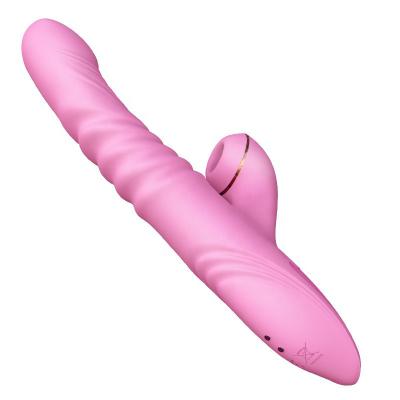 Female Clitoris Stimulation Telescopic Vibrator Heating Masturbation Sucking Vibrators For Woman