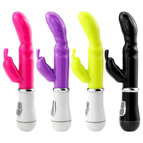 Handheld Strong Speed Clitoris Stimulator Massager G Spot Rabbit Vibrator  For Woman