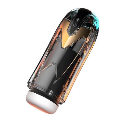 Heating Automatic Male Masturbator Thrusting Vibrator Telescopic Masturbation Cup  For Men
